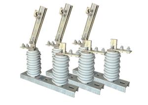 High Voltage AC Power Isolator Disconnect Switch Ceramic Isolator Single Phase