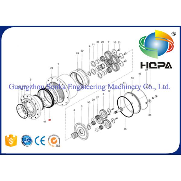Уплотнения масла К9006814 мотора К9006752 перемещения промышленные для сверхмощного машинного оборудования
