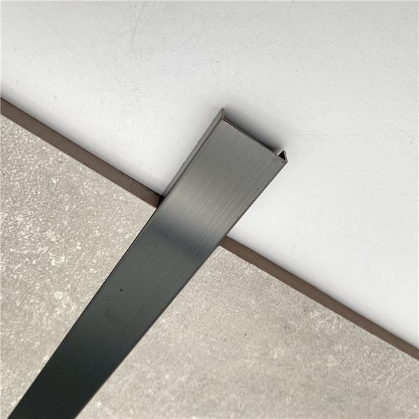 Mirror Brush Inside Corner Profile Villa Wall Trim Stainless Steel Tile Trim For Tile Decoration