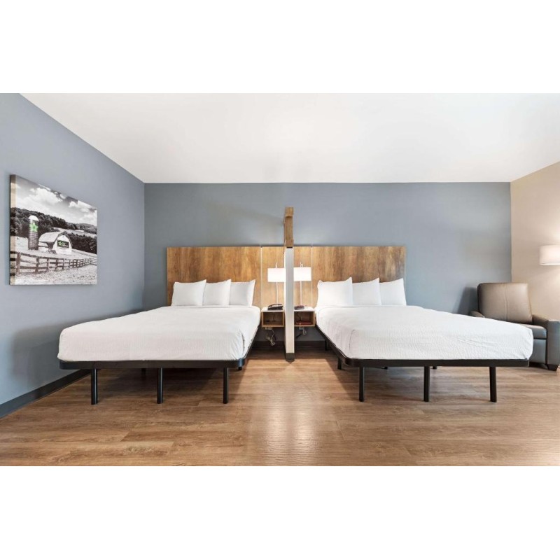 Extended Stay America Premier Suites Luxury Hotel Furniture Custom 5 Star King Size Wood Bed Frame High Quality Hotel Furniture