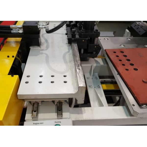 CNC Plate Punching Machine With Precise Punching Drilling And Marking Capabilities On Metal