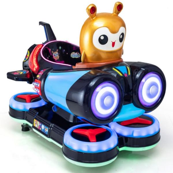 Le Kiddie extérieur de mail monte la musique d'amusement de jeu de peinture de