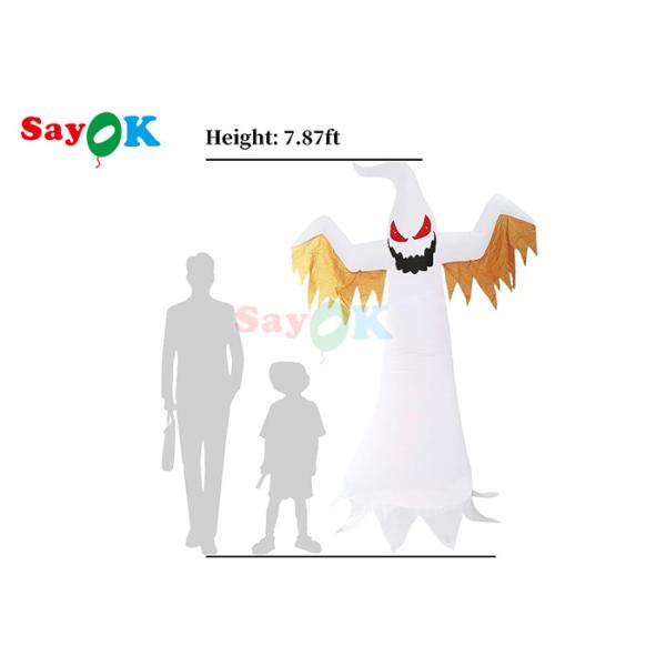 Подгонянный призрак на открытом воздухе света СИД хеллоуина партии украшения хеллоуина раздувной