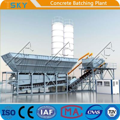 Planta concreta Batcher 90m3/H da mistura pronta agregada de PLD2400