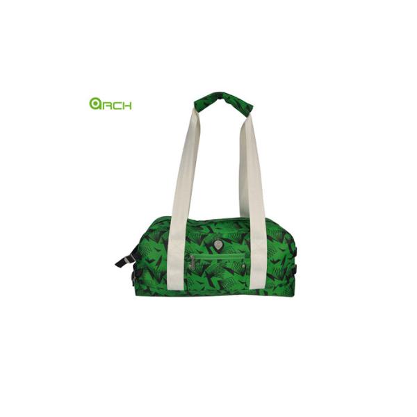 Unisex Water Resistant Padded Tapestry Duffle Bag Wheels Free Travel
