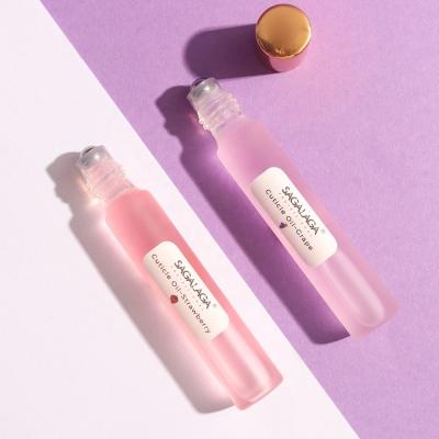 Mini Revitalisateur stylo à rouleaux huile d'ongle traitement de l'art de l'ongle manucure adoucir logo personnalisé huile de cuticule