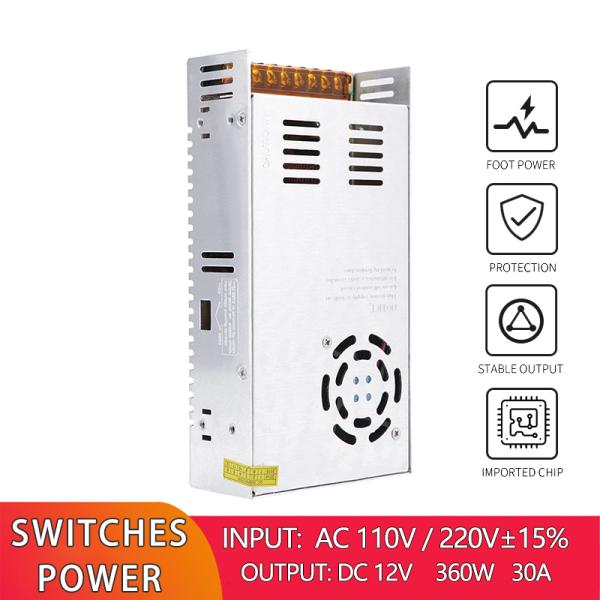 электропитание переключателя 360W 30A для СИД освещая всеобщую силу привода регулятора напряжения тока