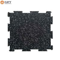 Nontoxic Fitness Rubber Flooring Puzzle Anti Skid Multipurpose