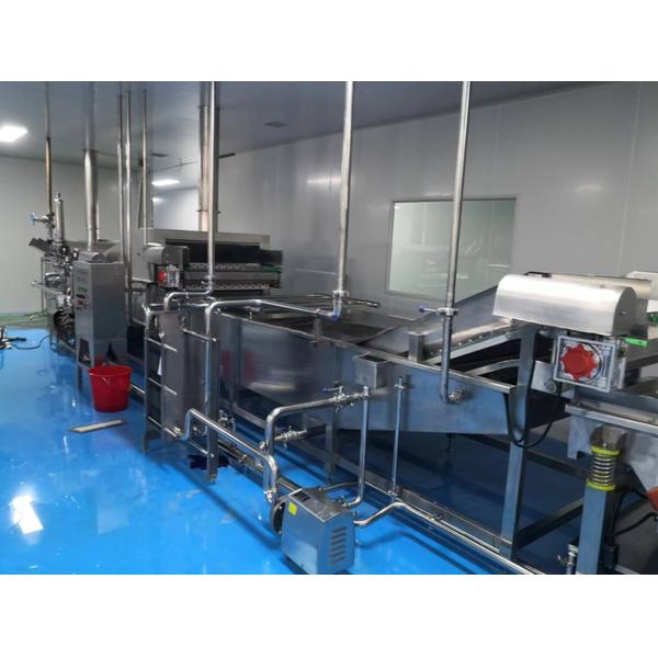 Tunnel Pasteurizer Water Bath Sterilizer for Juice Processing Voltage 220/380/440v