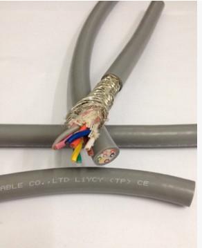 Special PUR Cable for Drag Chains EKM71900 for machine or equipments bending frequently in grey/black/orange Color