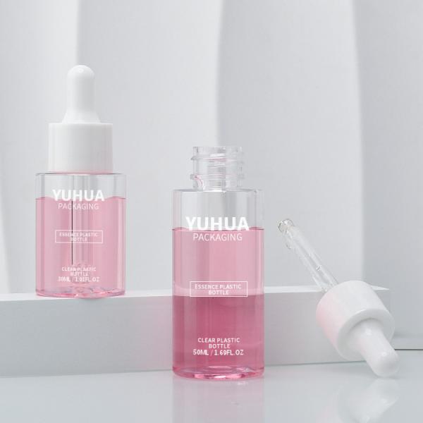 бутылка лосьона сыворотки макияжа 30ml 40ml 50ml 60ml пластиковая для косметической упаковки