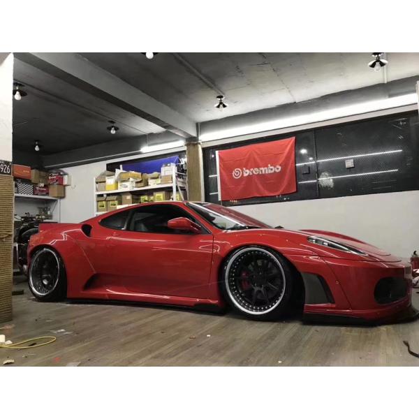 Nuevo producto para el Ferrari F430 Wide Body Body Kit F430 Actualización a LB Wide Body
