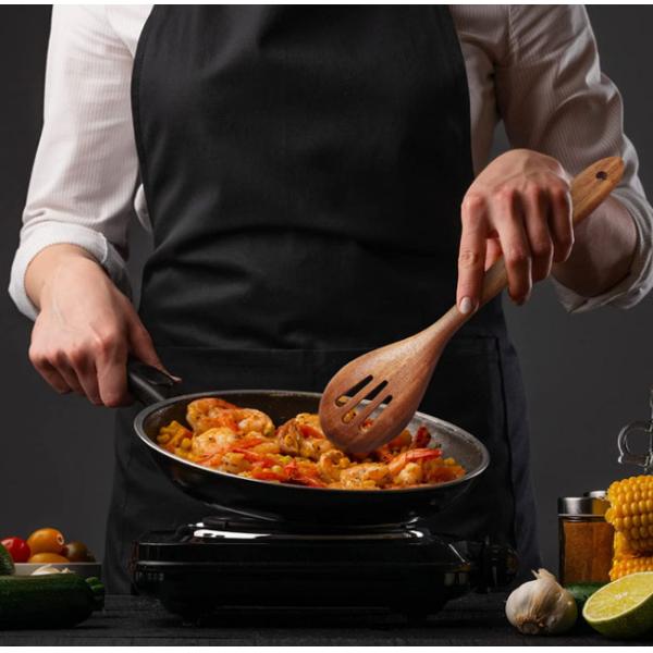 Не вставьте ложки бамбуковых утварей кухни деревянные оптовые на варить 5 частей