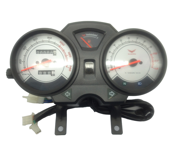 Motorcycle Speedometer HJ150 - Durable ABS Plastic Digital Odometer Gauge