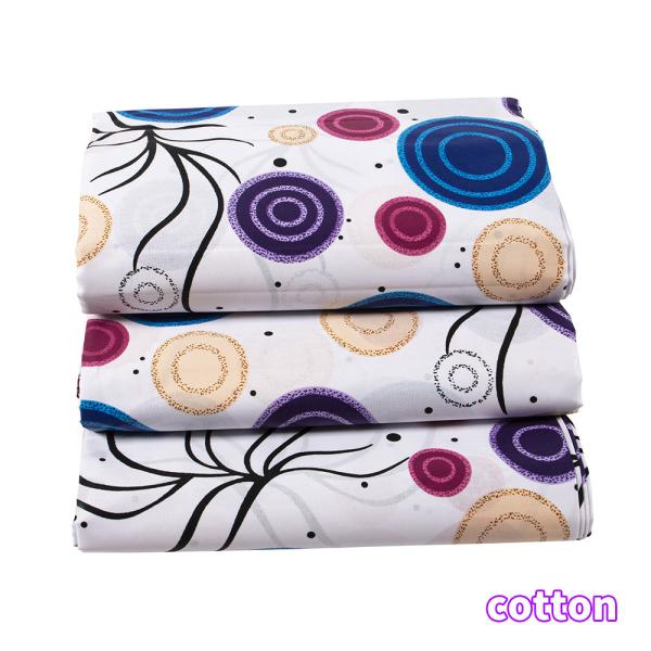 Wholesale  African  Wax Print Fabric Super 100% Cotton Fabrics for Garment