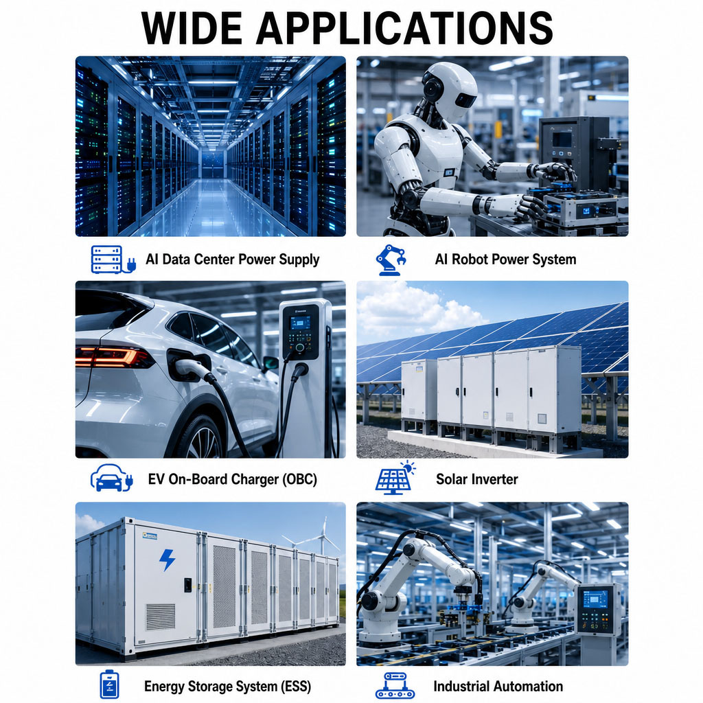 3KW 5KW DC-DC Converter Planar HF Transformers For EV Charger Data Center Power Supply
