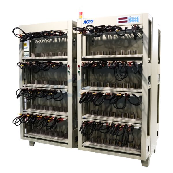 5V 30A Prismatic Lithium Battery Cell Formation Grading Test Machine With Alligator Clips