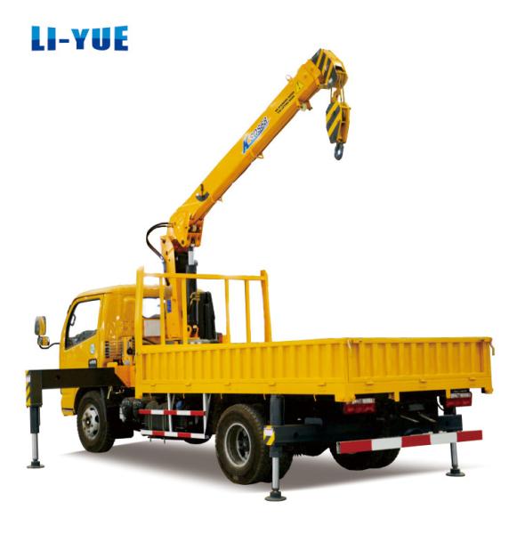 3 Ton Mini Truck Mounted Crane New Telescopic Boom Crane