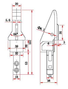 Conveyor chain inlet guide shoes outlet guide shoes conveyor spare parts