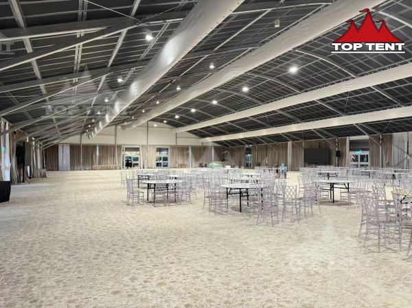 UV Resistant Heavy Duty Waterproof Marquee Arcum Tents For Corporate Events