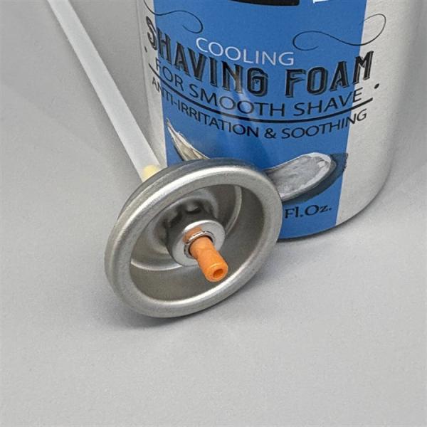 Eco-Friendly Shaving Foam Valve for Conscious Consumers with Sustainable Design