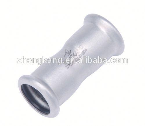 Pipeline Carbon Steel Welded Pipe Fittings Straight Carbon Steel Coupling