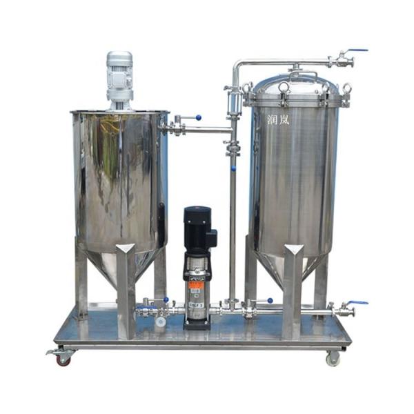Moveable Stainless Steel Diatomite Filter for Brewery and Wine Liquid Valves caliber Dn32