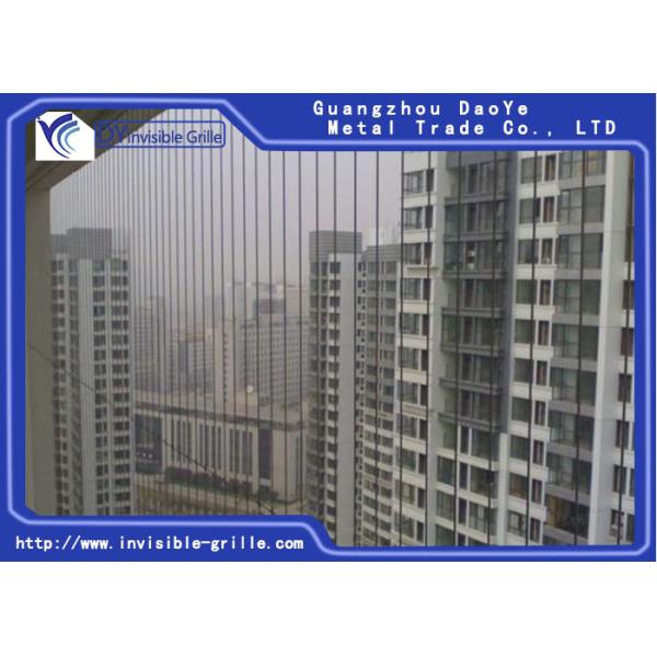 Anti Rust Structure Top Down Balcony Invisible Grilles