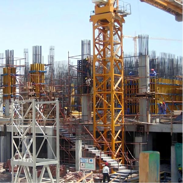 200mm Height Timber Props Formwork Yellow Timber Formwork For Concrete Slab