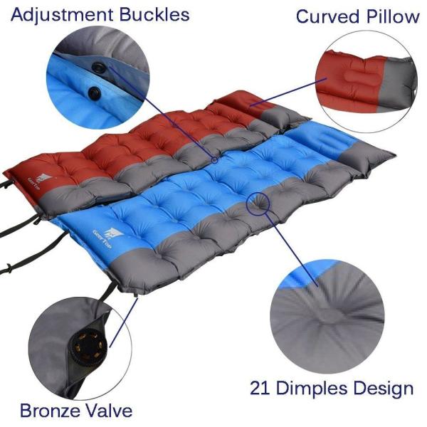 75D Polyester Inflatable Sleeping Pad
