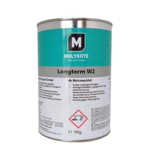 Longterm W2 Molykote Grease White General Purpose For Metal