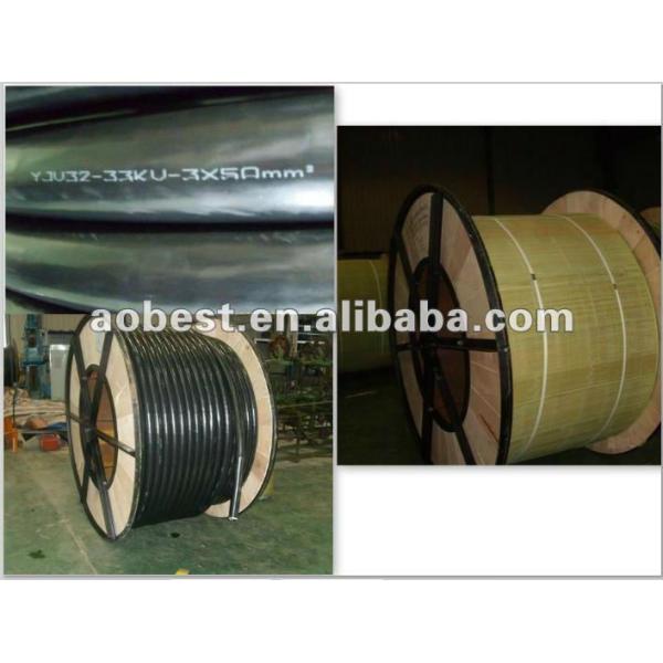 Construction Site 70mm2 Copper Conductor XLPE Insulation High Voltage 6KV Power Cable