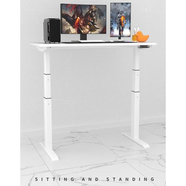Height Adjustable Dual Motor Gaming Computer Table for Home Office 100 V/Hz 80 kgs