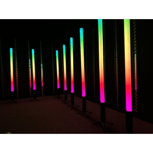 Outdoor Pixel Tube 72W Battery Operated LED Tube Light with Charging Case