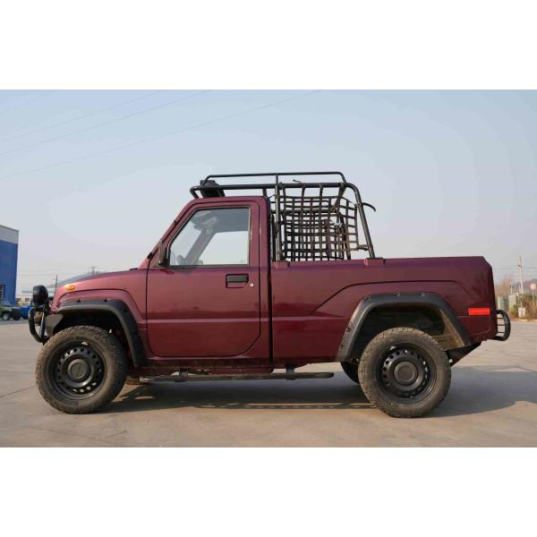 Disc Front Brake EV Pickup Truck With 300kg Load 4 Wheel Electric Car