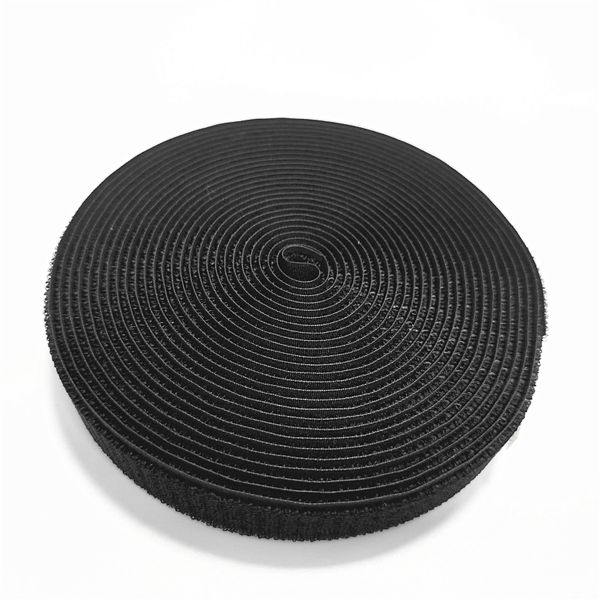 DANSKY Custom High Quality Adhesive Conductive Nylon Anti-Static Hook Loop Tape for Clothing Home Textile Use