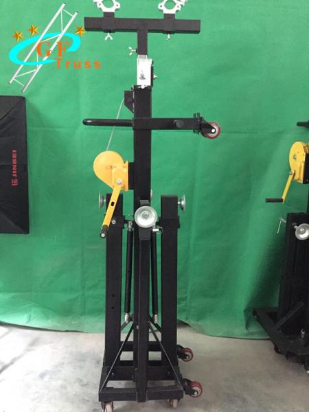 6M Lighting Heavy Duty Crank Truss Stand 300kg Capacity With Outriggers Center