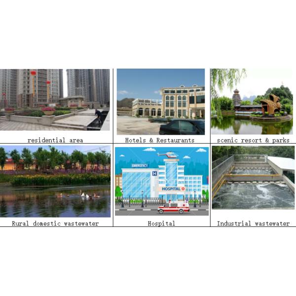 Small Industrial Mbr Sewage Wastewater Treatment Plant For Sanatorium