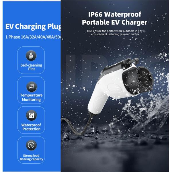 Type 1 chargeur de véhicule électrique pistolet de charge eV accessoires Sae J1772 connecteur