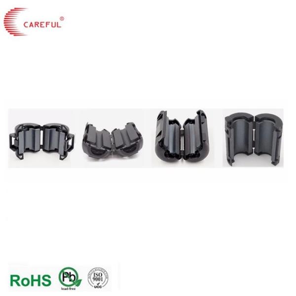 EMI Suppression Corne divisée Rohs ISO9001 Corne de ferrite de câble à haute fréquence