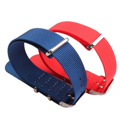 faixas de relógio de nylon da correia de 18mm, correia de relógio da substituição de ROHS