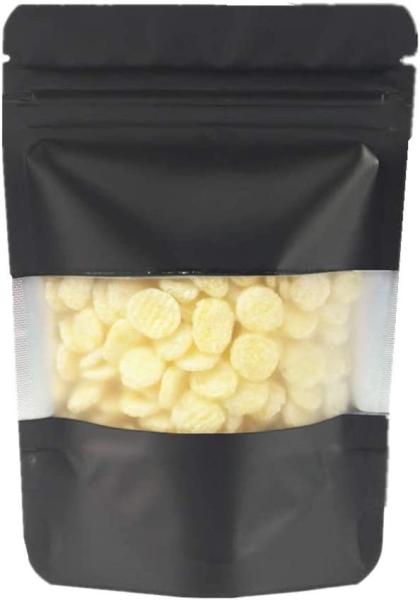 O empacotamento Resealable do selo do auto de Mylar ensaca o armazenamento do alimento com suporte claro da folha de alumínio da janela acima do malote