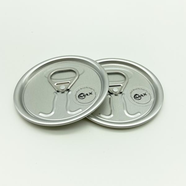 63mm Narrow Cap Aluminum Easy Open Ends For Canned Milk