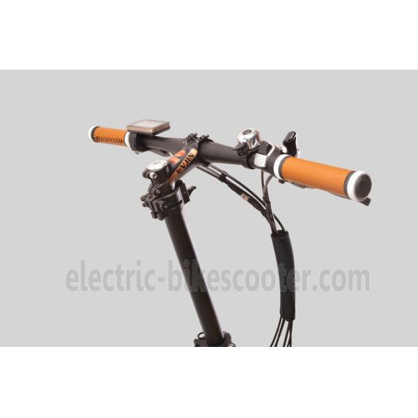 32km/h Electric Folding Bike , Electric Folding Bicycle With Pedal Assist System