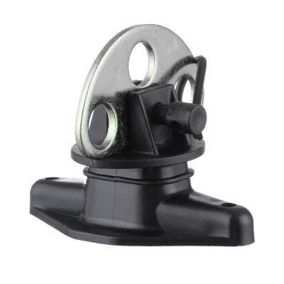 aço do preto do isolador do pinlock usado para o canto que cultiva PCes elétricos da cerca LLDPE 20 com furo de três 14mm