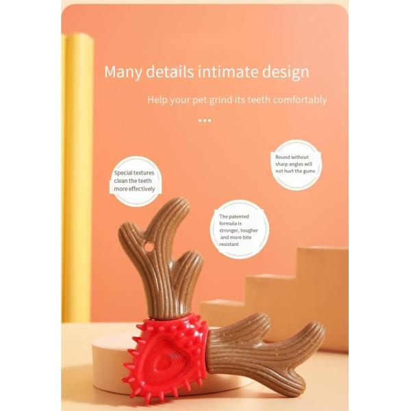 Juguete duradero para mascotas Juguete para masticar para limpiar los dientes