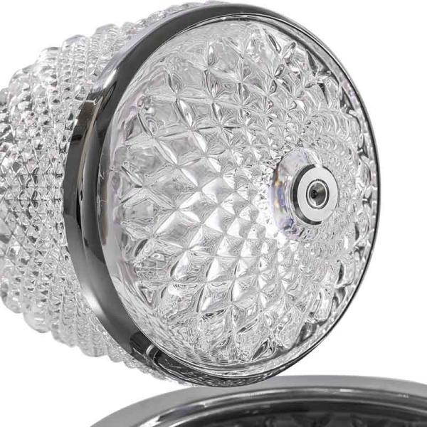 Décanteur et aérateur de vin de cristal sans plomb fabriqué par des artisans en gros.