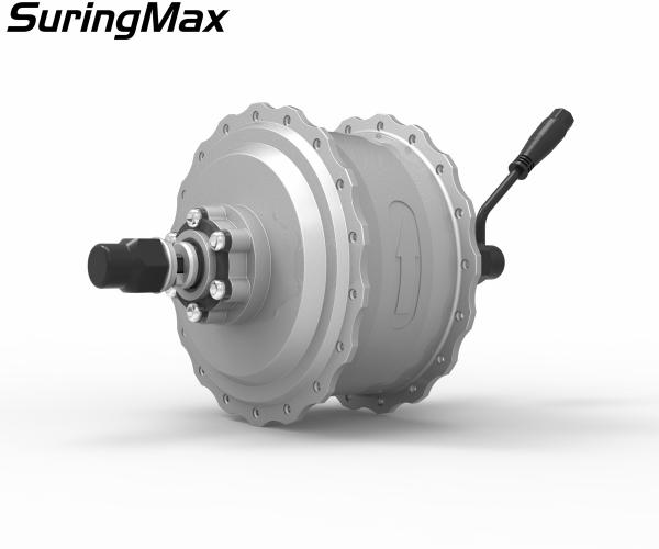 36v 250w Geared Fat Bike Hub Motor Conversion Kit With LCD/LED Display