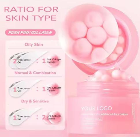 Deep Hydrating and Nourishing Face Cream High Quality Brightening Face Cream Private Label Collagen Face Cream