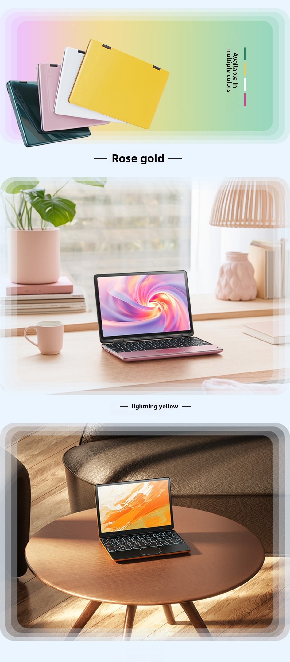 Aether  Factory Notebookcomputer 11Inch IPS Business UltraThin Portable Laptop Windows 10 11 Intel N100 Narrow Bezel
